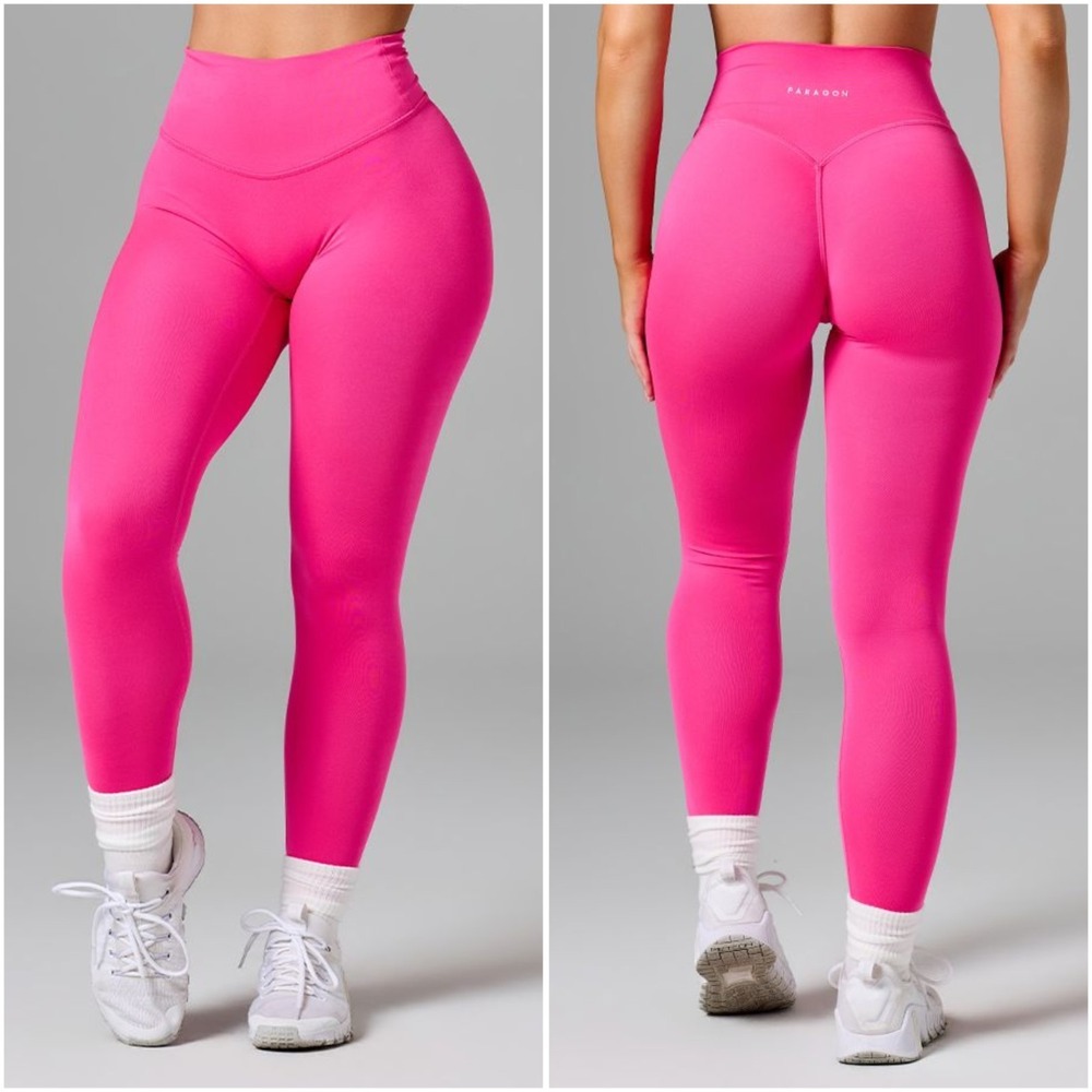 NWT Paragon Reluna Original High-Rise Sculptseam Plus Legging Crush Pink - MED